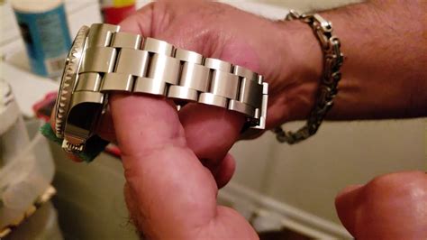 polishing a rolex bracelet|how to remove scratches from rolex.